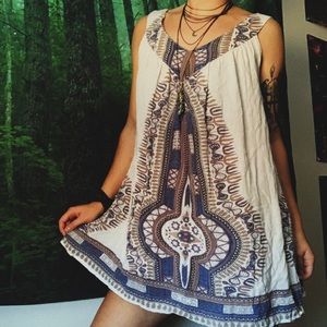 Bohemian World Market Dress / Cover-Up